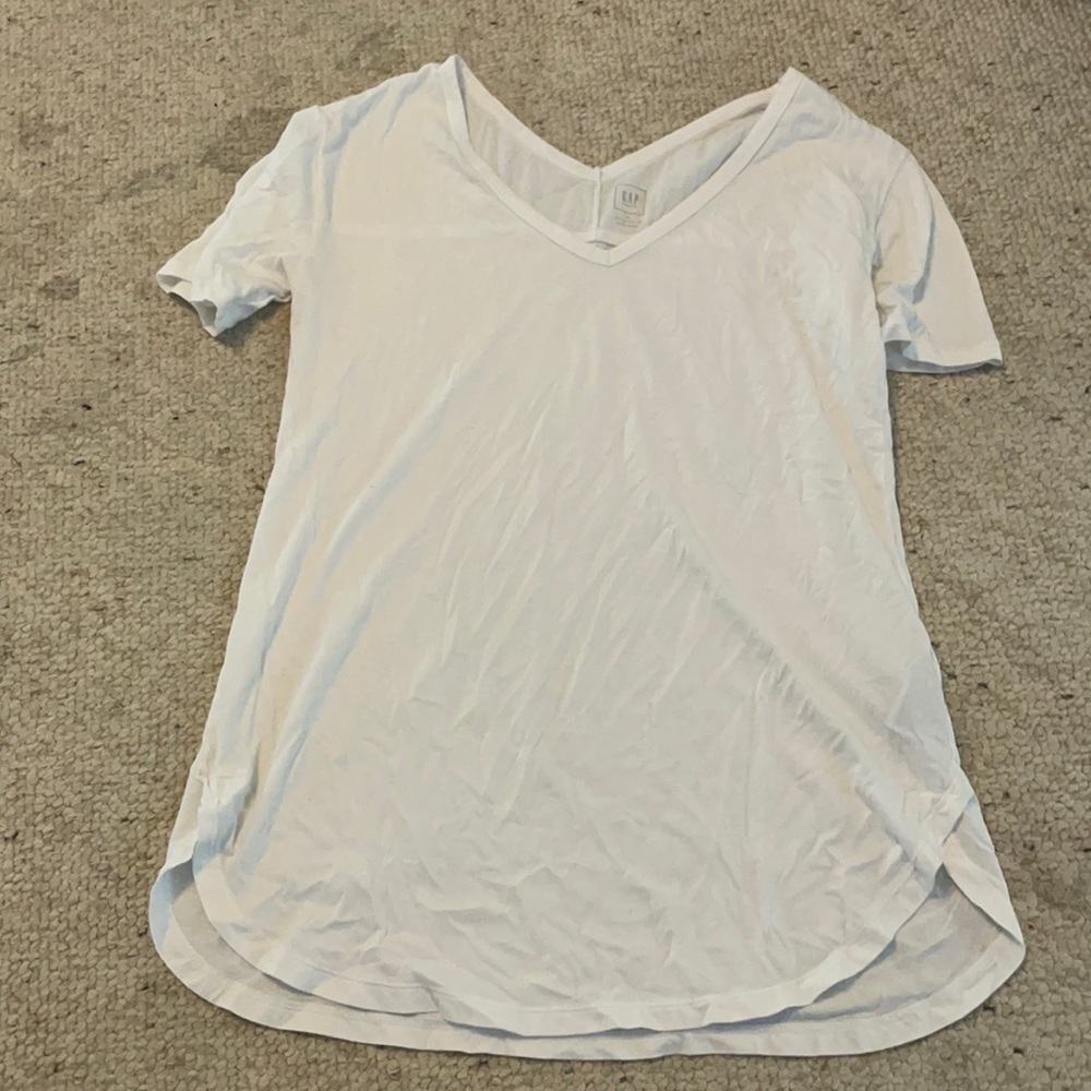 White Maternity T